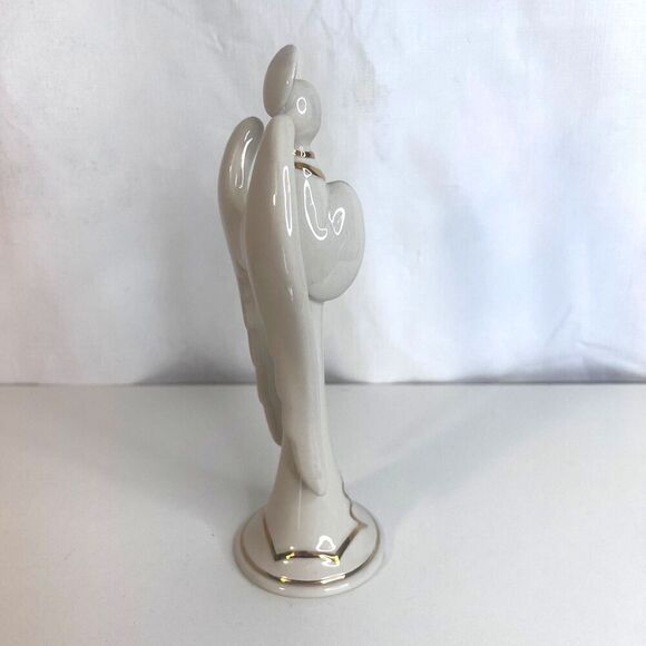 Cast Art Et Cetera Angel Figurine Modern Sleek Decor Christmas Holiday 8" - Picture 4 of 10